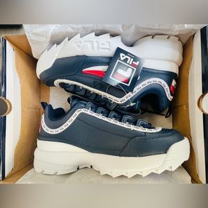 NWT- Fila Disruptor II Premium Repeat Shoes